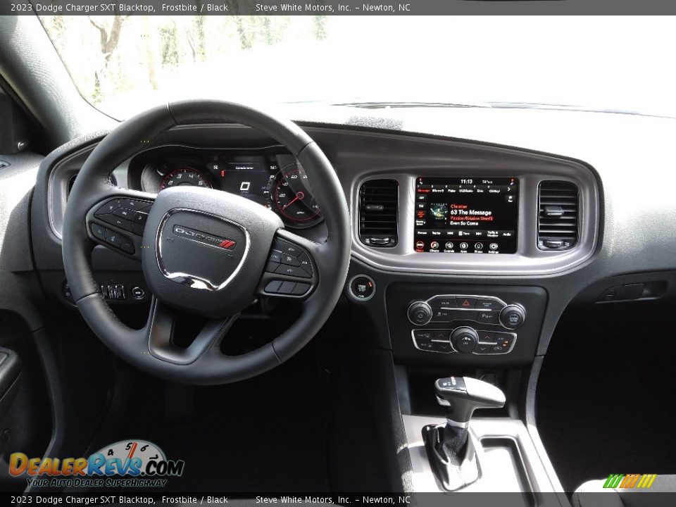 2023 Dodge Charger SXT Blacktop Frostbite / Black Photo #18