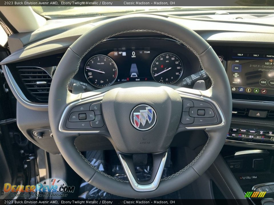 2023 Buick Envision Avenir AWD Ebony Twilight Metallic / Ebony Photo #9