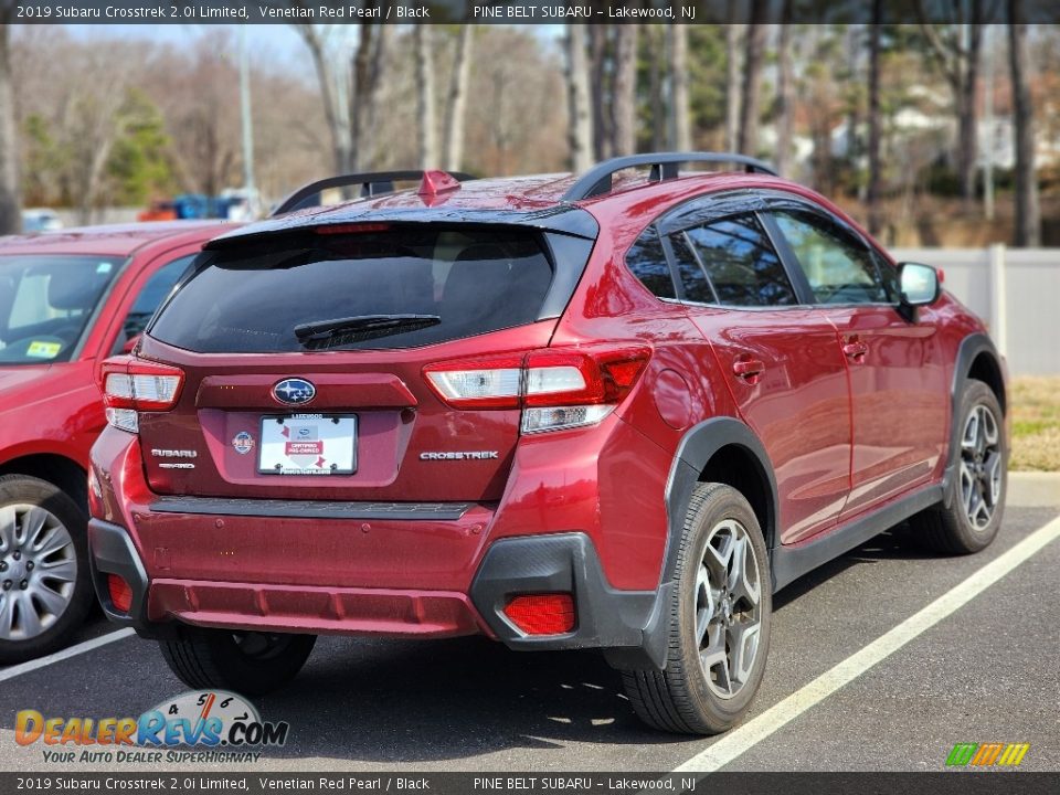 2019 Subaru Crosstrek 2.0i Limited Venetian Red Pearl / Black Photo #8