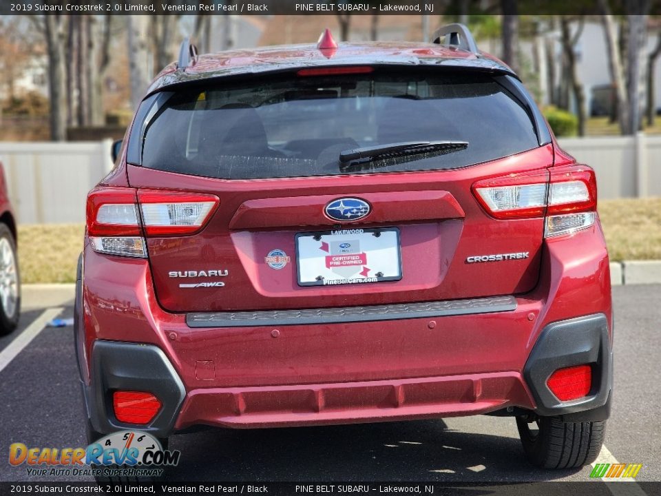 2019 Subaru Crosstrek 2.0i Limited Venetian Red Pearl / Black Photo #9