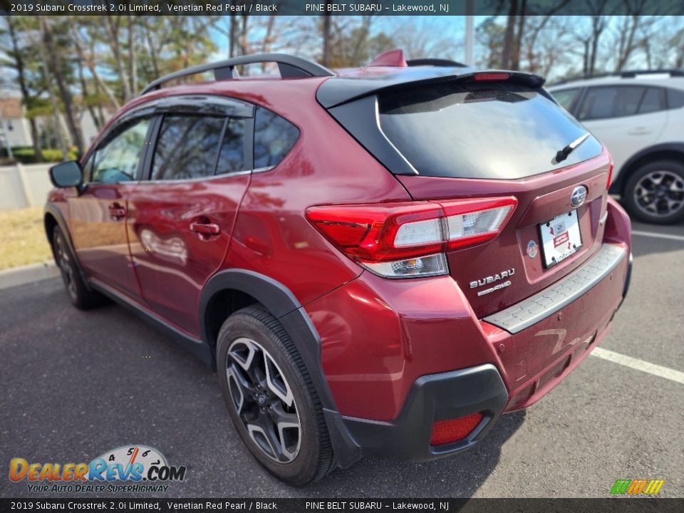 2019 Subaru Crosstrek 2.0i Limited Venetian Red Pearl / Black Photo #10