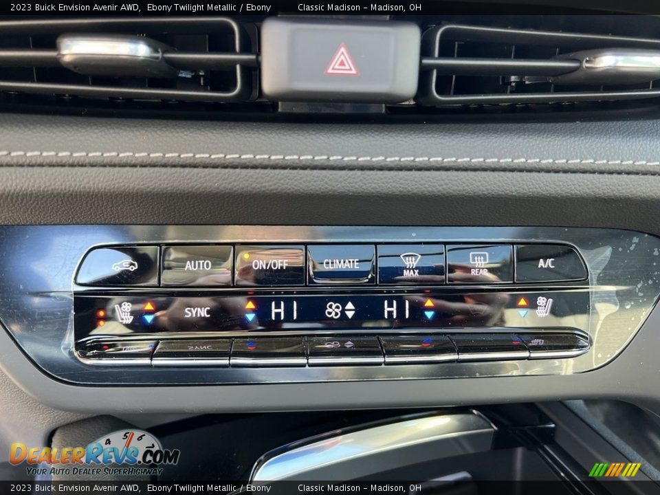 2023 Buick Envision Avenir AWD Ebony Twilight Metallic / Ebony Photo #13