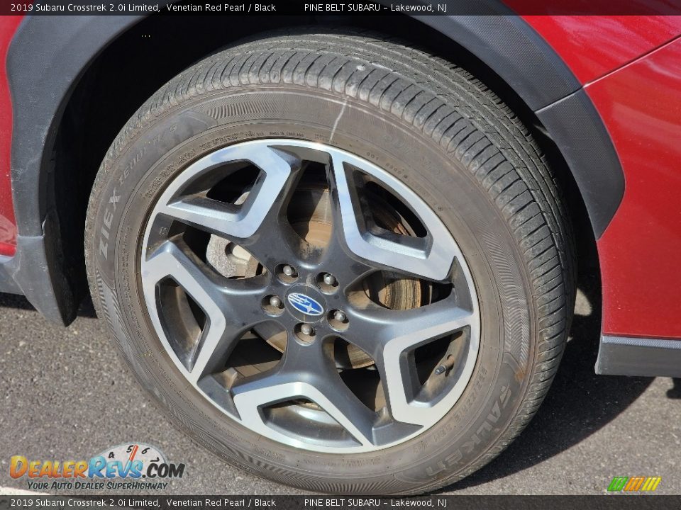 2019 Subaru Crosstrek 2.0i Limited Venetian Red Pearl / Black Photo #11