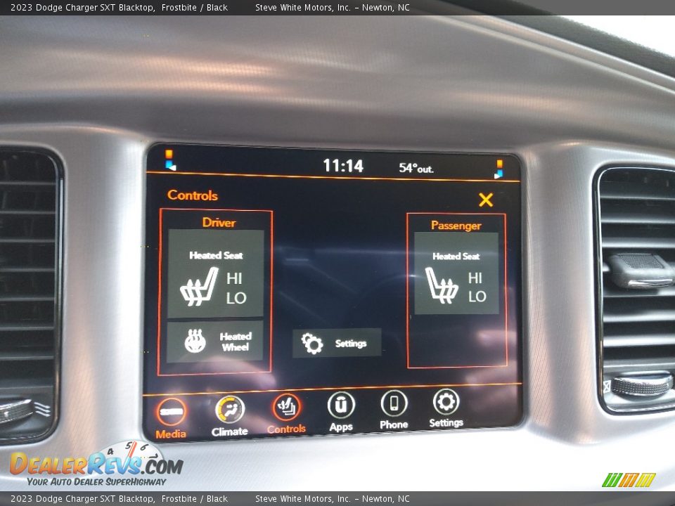 Controls of 2023 Dodge Charger SXT Blacktop Photo #23