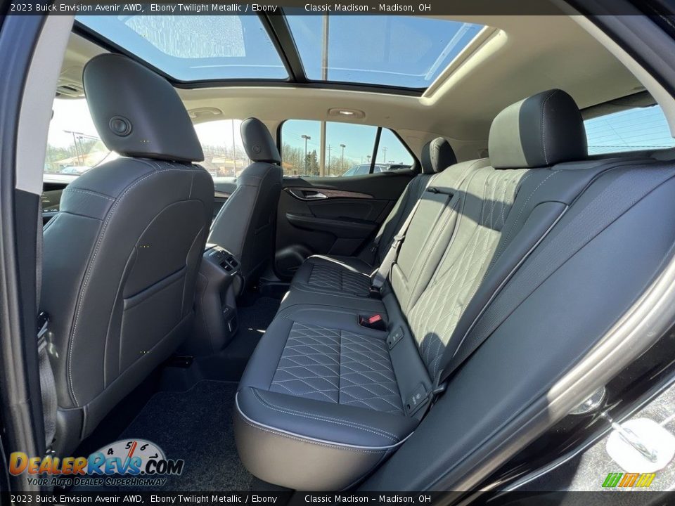2023 Buick Envision Avenir AWD Ebony Twilight Metallic / Ebony Photo #17