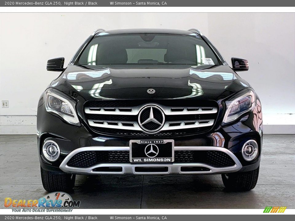 2020 Mercedes-Benz GLA 250 Night Black / Black Photo #2