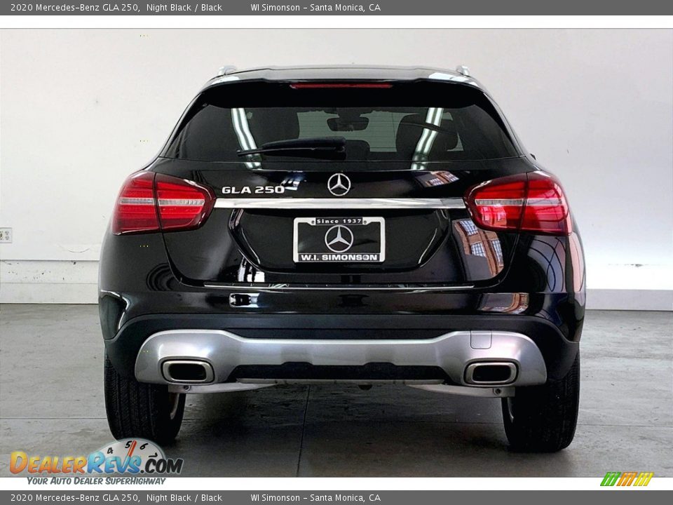 2020 Mercedes-Benz GLA 250 Night Black / Black Photo #3