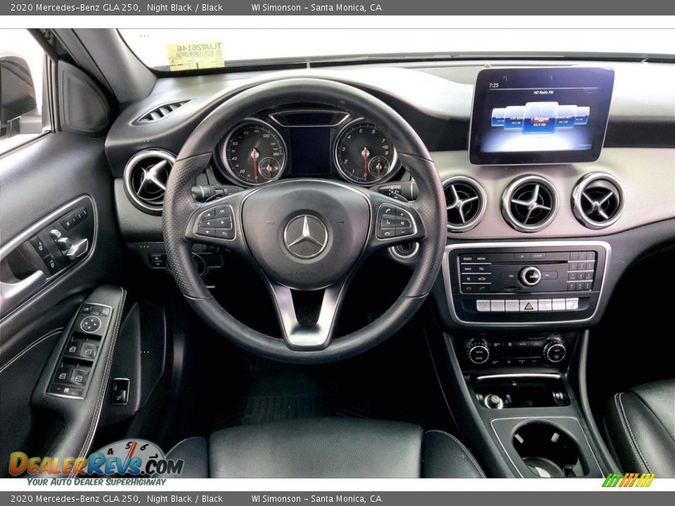 2020 Mercedes-Benz GLA 250 Night Black / Black Photo #4