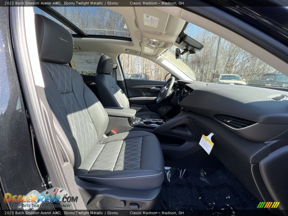 2023 Buick Envision Avenir AWD Ebony Twilight Metallic / Ebony Photo #19