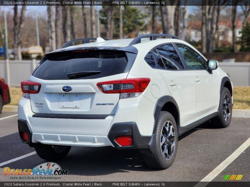 2020 Subaru Crosstrek 2.0 Premium Crystal White Pearl / Black Photo #6