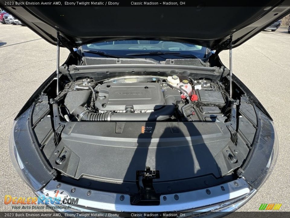 2023 Buick Envision Avenir AWD Ebony Twilight Metallic / Ebony Photo #20