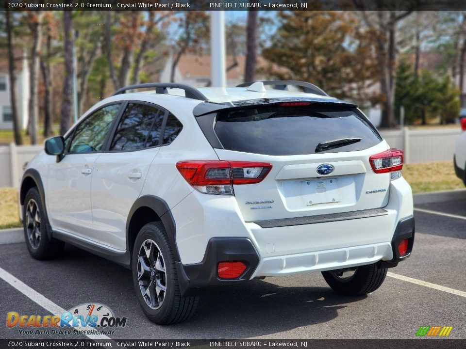 2020 Subaru Crosstrek 2.0 Premium Crystal White Pearl / Black Photo #8