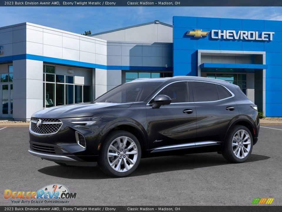 2023 Buick Envision Avenir AWD Ebony Twilight Metallic / Ebony Photo #22