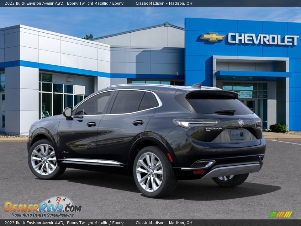 2023 Buick Envision Avenir AWD Ebony Twilight Metallic / Ebony Photo #23