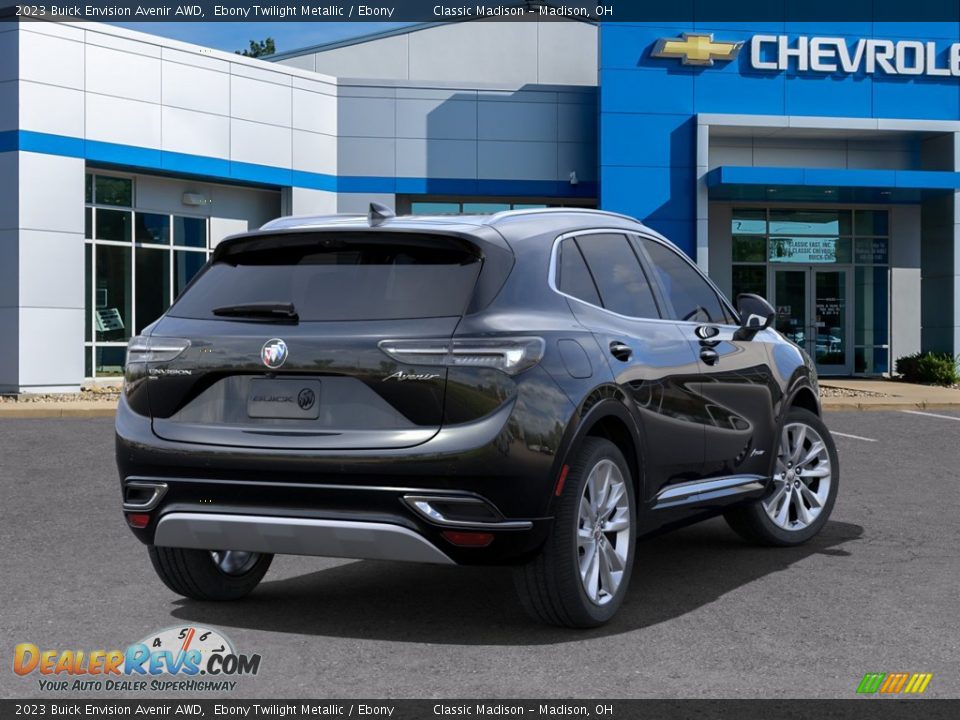 2023 Buick Envision Avenir AWD Ebony Twilight Metallic / Ebony Photo #24