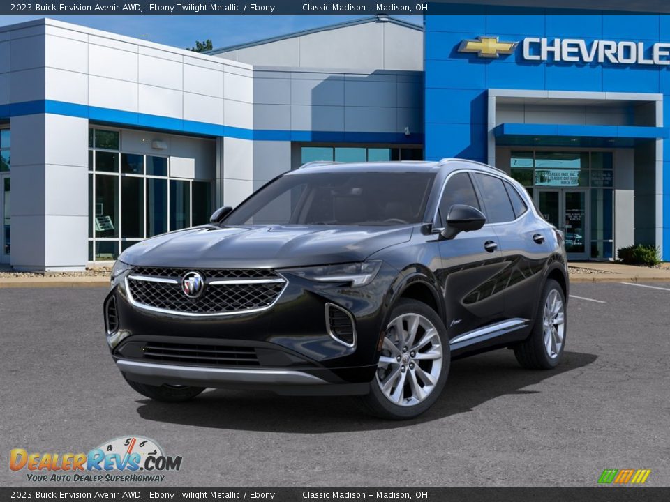 2023 Buick Envision Avenir AWD Ebony Twilight Metallic / Ebony Photo #26