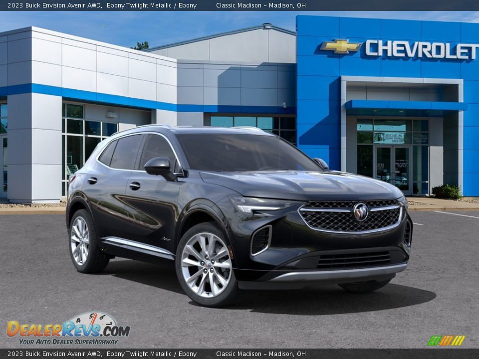 2023 Buick Envision Avenir AWD Ebony Twilight Metallic / Ebony Photo #27