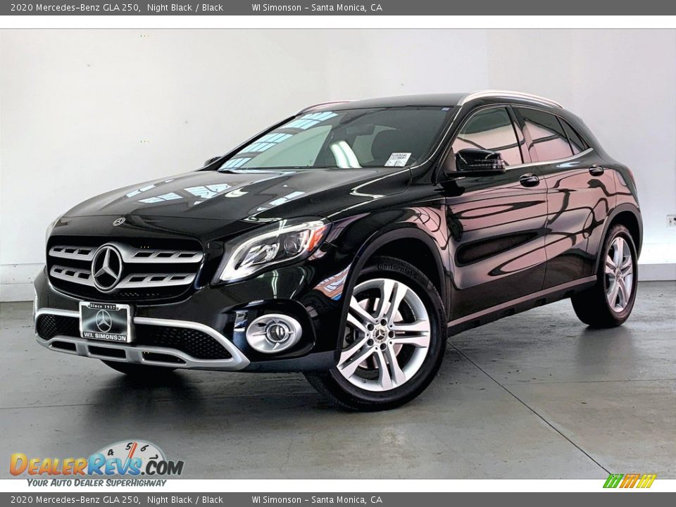 2020 Mercedes-Benz GLA 250 Night Black / Black Photo #12