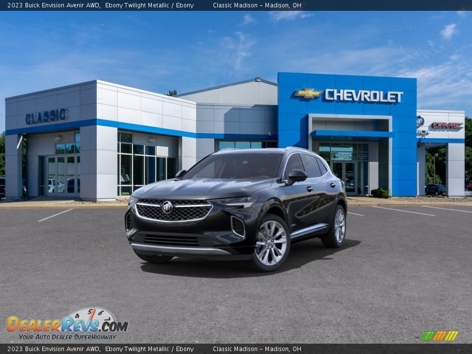 2023 Buick Envision Avenir AWD Ebony Twilight Metallic / Ebony Photo #28