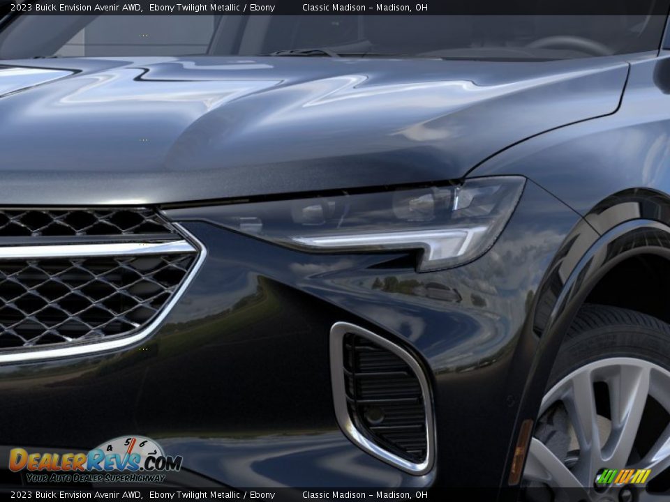 2023 Buick Envision Avenir AWD Ebony Twilight Metallic / Ebony Photo #30