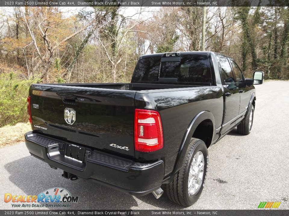 2023 Ram 2500 Limited Crew Cab 4x4 Diamond Black Crystal Pearl / Black Photo #7