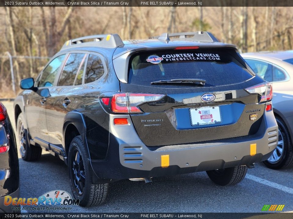 2023 Subaru Outback Wilderness Crystal Black Silica / Titanium Gray Photo #9