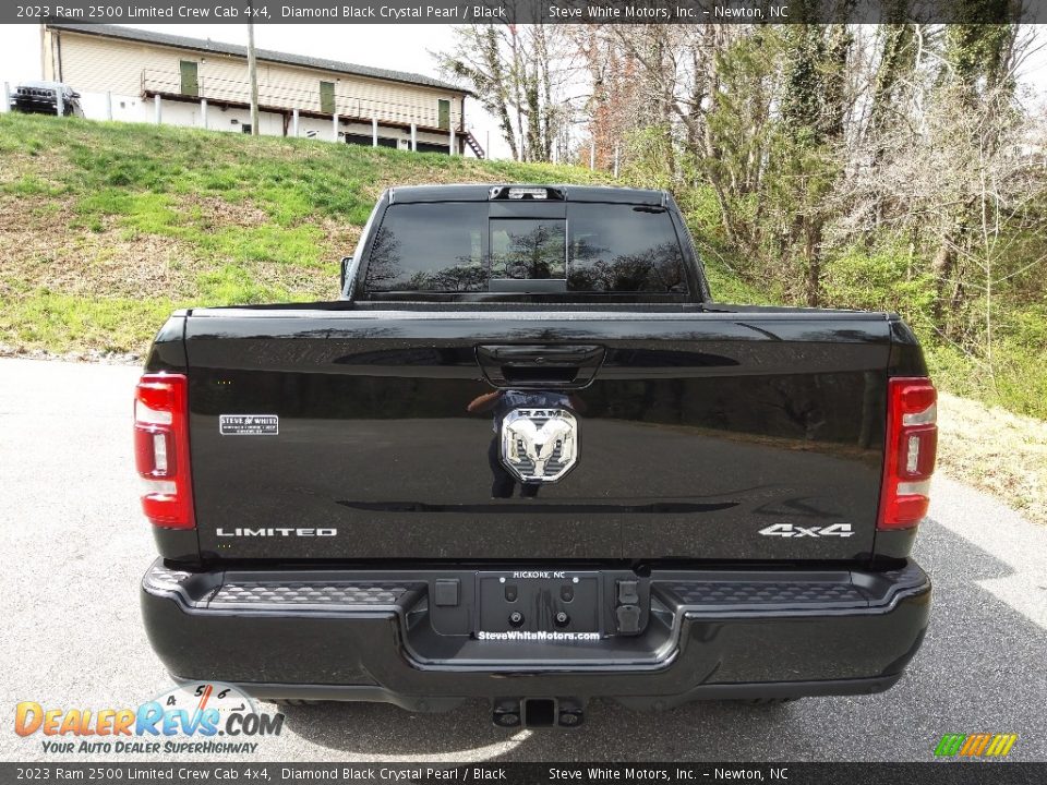 2023 Ram 2500 Limited Crew Cab 4x4 Diamond Black Crystal Pearl / Black Photo #9