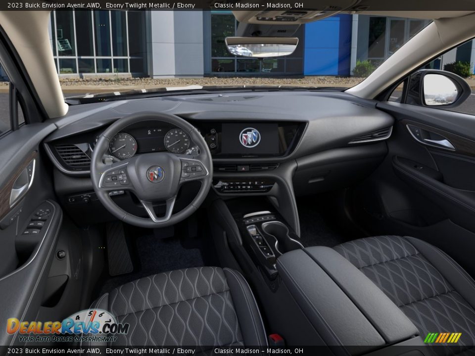 2023 Buick Envision Avenir AWD Ebony Twilight Metallic / Ebony Photo #35
