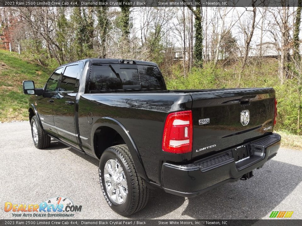 2023 Ram 2500 Limited Crew Cab 4x4 Diamond Black Crystal Pearl / Black Photo #11