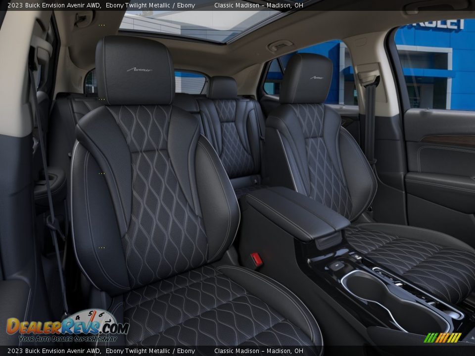2023 Buick Envision Avenir AWD Ebony Twilight Metallic / Ebony Photo #36