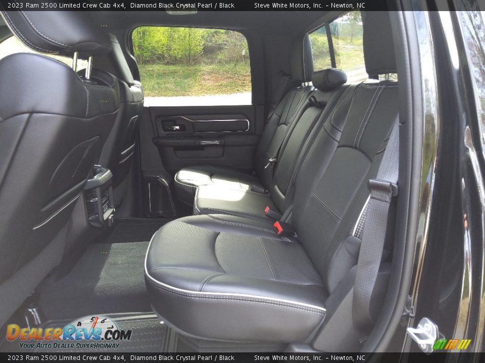 Rear Seat of 2023 Ram 2500 Limited Crew Cab 4x4 Photo #16