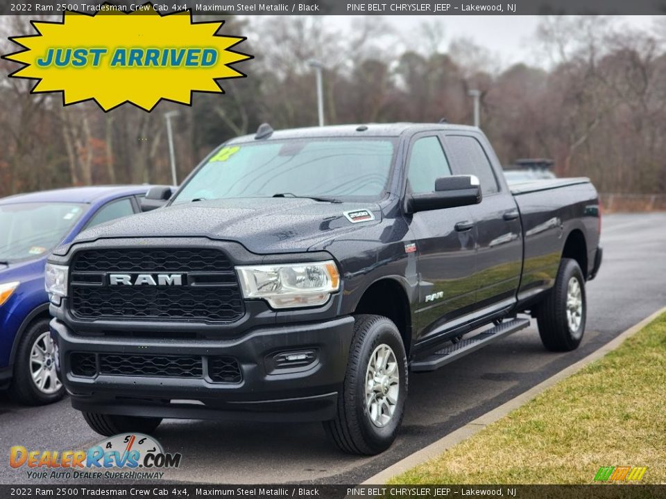 2022 Ram 2500 Tradesman Crew Cab 4x4 Maximum Steel Metallic / Black Photo #1