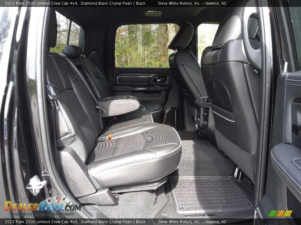 Rear Seat of 2023 Ram 2500 Limited Crew Cab 4x4 Photo #19