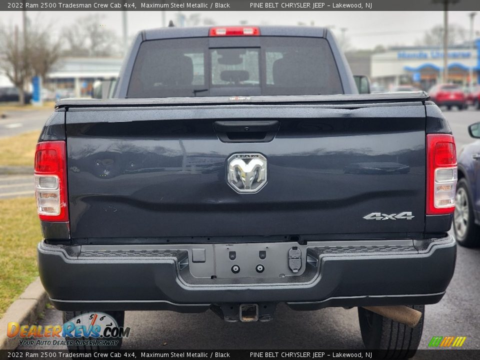 2022 Ram 2500 Tradesman Crew Cab 4x4 Maximum Steel Metallic / Black Photo #6