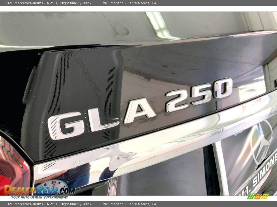 2020 Mercedes-Benz GLA 250 Night Black / Black Photo #30