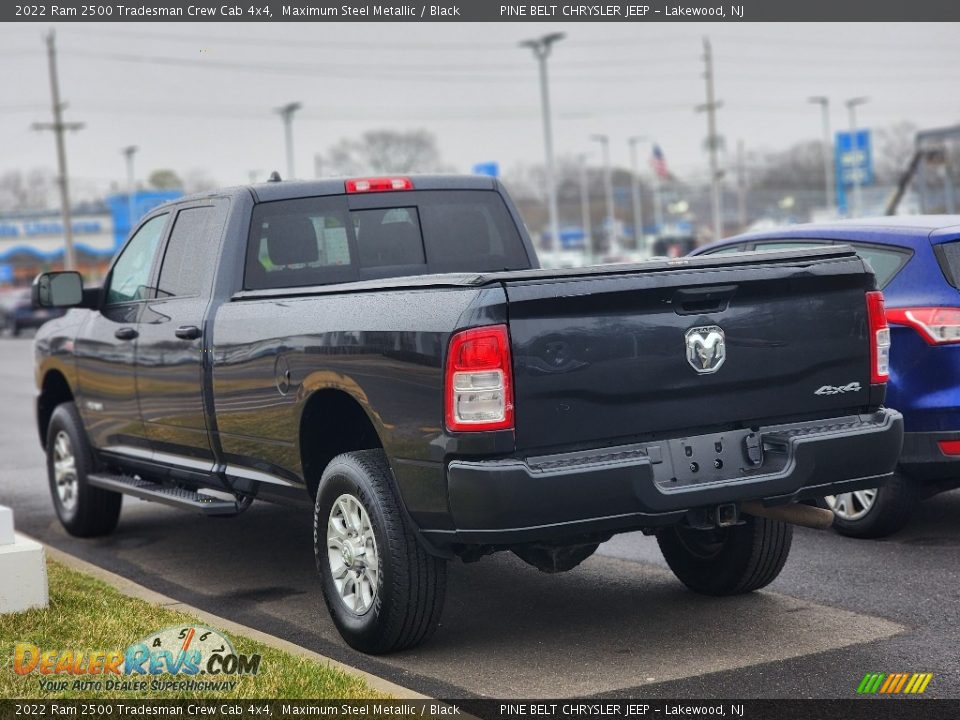 2022 Ram 2500 Tradesman Crew Cab 4x4 Maximum Steel Metallic / Black Photo #7