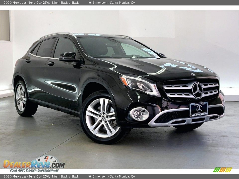 2020 Mercedes-Benz GLA 250 Night Black / Black Photo #33