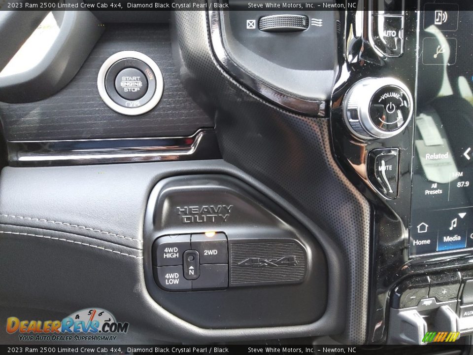 Controls of 2023 Ram 2500 Limited Crew Cab 4x4 Photo #26