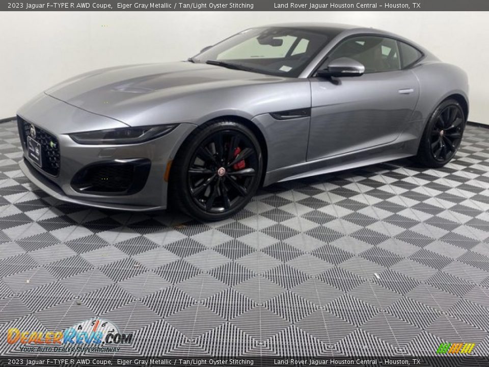 Eiger Gray Metallic 2023 Jaguar F-TYPE R AWD Coupe Photo #1