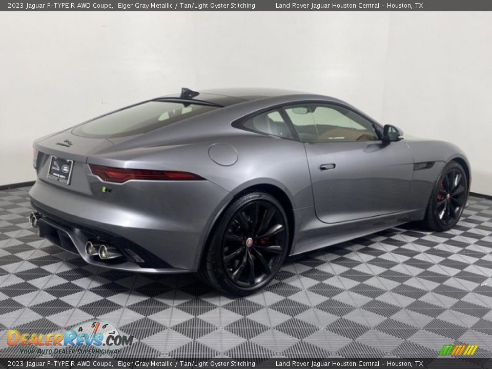 2023 Jaguar F-TYPE R AWD Coupe Eiger Gray Metallic / Tan/Light Oyster Stitching Photo #2