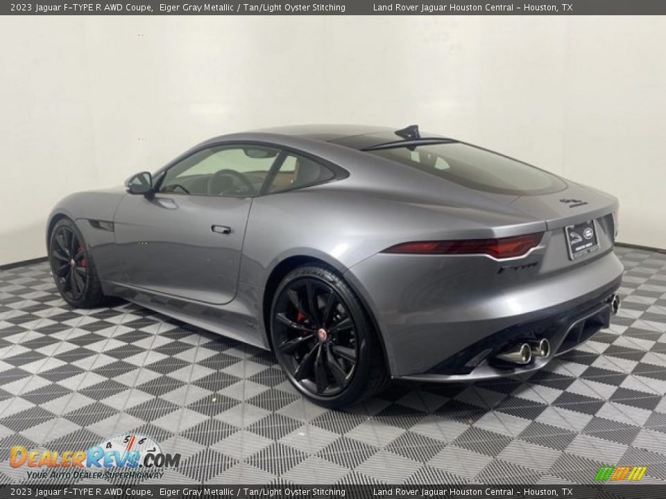 2023 Jaguar F-TYPE R AWD Coupe Eiger Gray Metallic / Tan/Light Oyster Stitching Photo #9