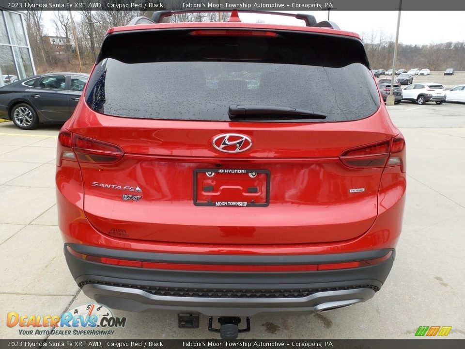 2023 Hyundai Santa Fe XRT AWD Calypso Red / Black Photo #3