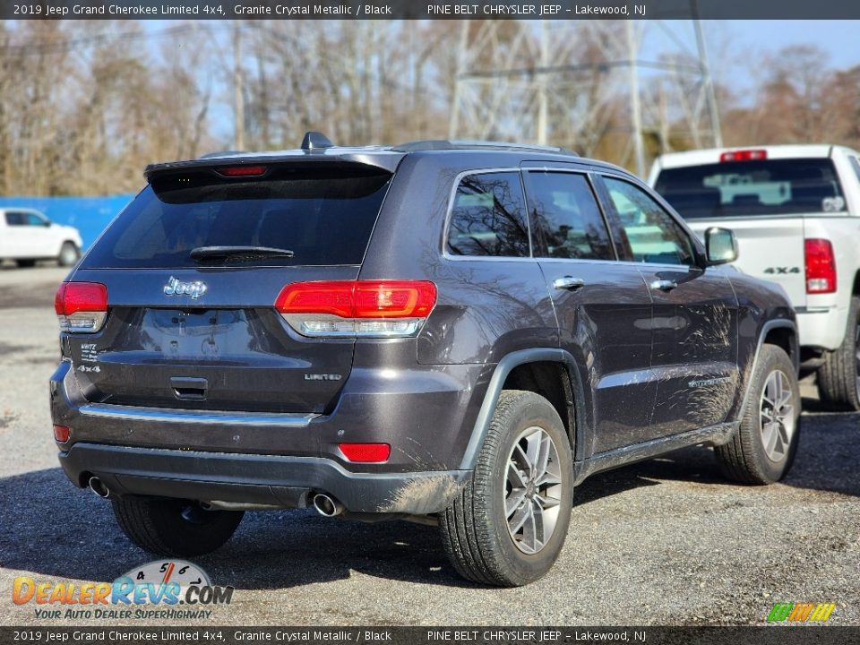 2019 Jeep Grand Cherokee Limited 4x4 Granite Crystal Metallic / Black Photo #3