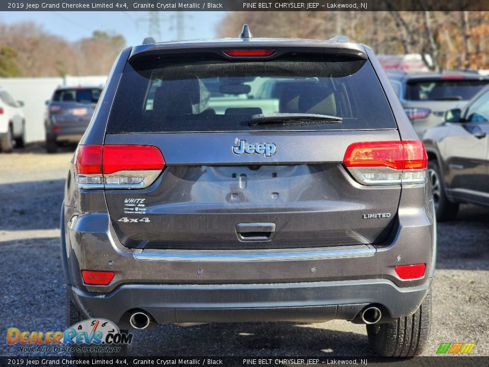 2019 Jeep Grand Cherokee Limited 4x4 Granite Crystal Metallic / Black Photo #4