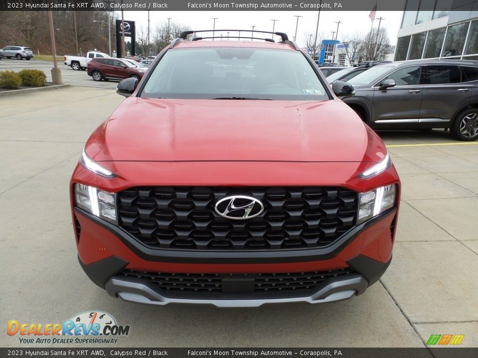 2023 Hyundai Santa Fe XRT AWD Calypso Red / Black Photo #8