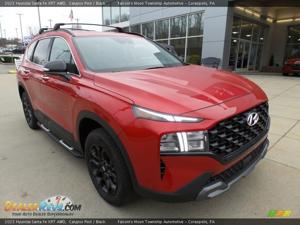 2023 Hyundai Santa Fe XRT AWD Calypso Red / Black Photo #9