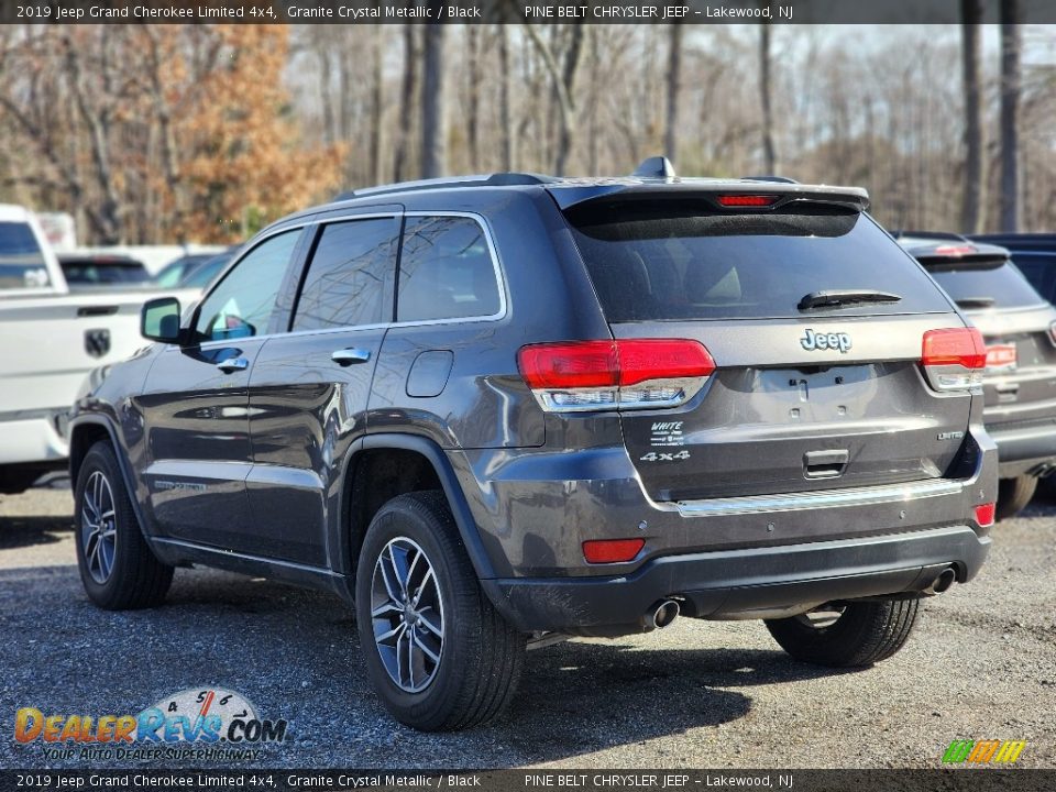 2019 Jeep Grand Cherokee Limited 4x4 Granite Crystal Metallic / Black Photo #6