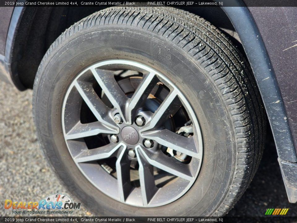 2019 Jeep Grand Cherokee Limited 4x4 Granite Crystal Metallic / Black Photo #7