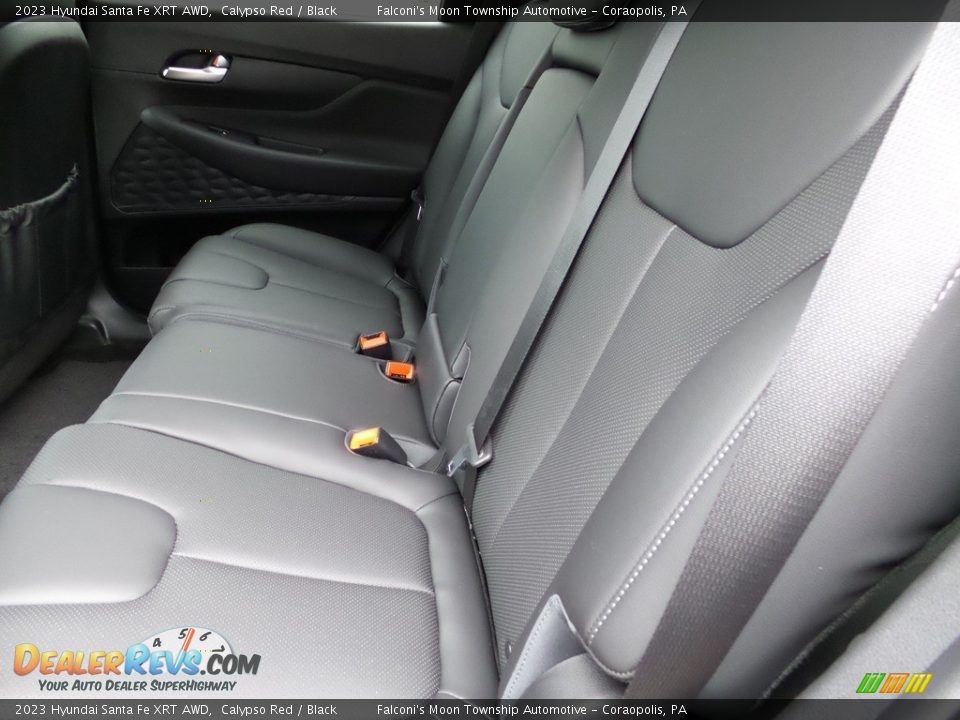 Rear Seat of 2023 Hyundai Santa Fe XRT AWD Photo #12