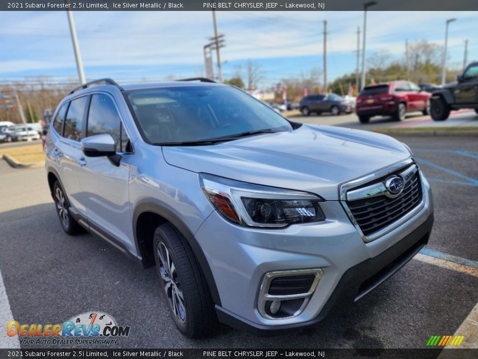 2021 Subaru Forester 2.5i Limited Ice Silver Metallic / Black Photo #3